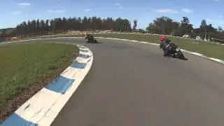 Track Day Limeira  - Ultima bateria - Pega entre GT650R Hornet e GSR750