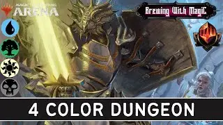 4 COLOR DUNGEON  | Forgotten Realms Deck Tech MTG Arena Mythic BO1 | D&D STANDARD 2022