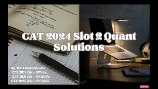 CAT 2024 Slot 2 | Q18 Geometry - Circles #catpyqs #catpapersolution #cat2025prep #cat2025prep
