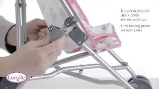 Poussette canne Mon Classique pour poupons de 36 &agrave; 42 cm
