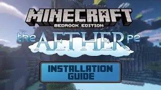 How to install The Aether on Minecraft Bedrock Edition | Tutorial