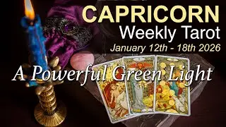 CAPRICORN Weekly Tarot 'A DOOR YOU'VE BEEN KNOCKING ON OPENS UP!