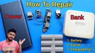 How To Repair Power Bank | How To Make Power Bank | Power Bank Repair In Hindi | DIY @TechnoTopics