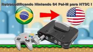 Retranscodificando Nintendo 64. Pal-M de volta ao NTSC nativo !