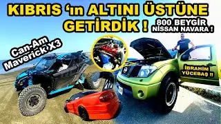 Kıbrıs'ın Altını Üstüne Getirdik ! 800 Beygirlik Navara İle Drag Yarışına Gittik l İbrahim YÜCEBAŞ
