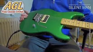 AGL Warmoth candy apple green 80s Rocker