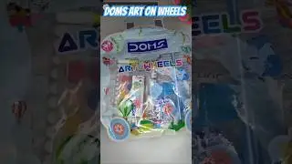 Doms Art on Wheels Kit#shorts#shortsfeed#stationery#doms#unboxing