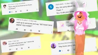 Using your comments to prank people pt.4 [ROBLOX]