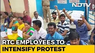 Second Telangana Transport Staff Commits Suicide As Strike Enters Day 10