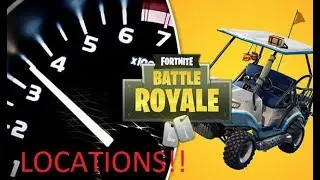 Fortnite - Record a speed of 27 or more on diffrent Radar Signs, Quick and Easy!!!