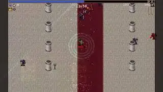 Playing Vampire Survivers