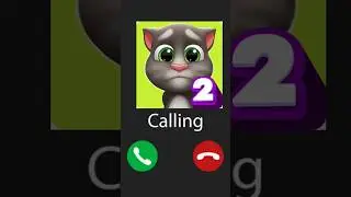 Talking tom Calling Ringtone funny sound funny comedy video #short #trending #viralvideo #talkingtom