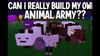 Can I Really Build My Own Animal Army??? #roblox #99nightintheforest #robloxedit #роблокс #gaming
