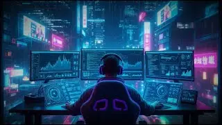 🔴 Flow State 24/7 ⚡ Deep Bass Music for Coding & Working | Code & Chill