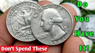 RARE 1982-P Quarter Worth Up to $300,000?! What You NEED To Look For!