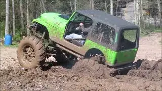 2022 SPRING MUD BOG @ PINE SWAMP/ THE   MEGA V8 POWERED  JEEP