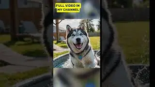 Fun in the Sun: How Huskies Beat the Heat with Water Play / Caring for Huskies in Warm Climates'