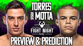 UFC Fight Night: Manuel Torres vs. Nikolas Motta Preview & Prediction
