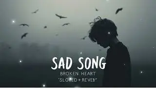 Broken Heart 💔 | Late Night Sad Lofi Mashup (Slowed + Reverb)