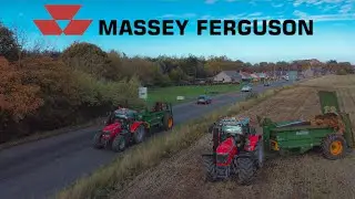 Massey Ferguson 7700 X2 Spreading Muck ~ Mains of Durn