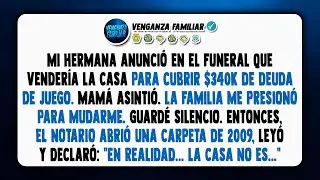 En el funeral del abuelo, mi hermana confesó que vendería su casa por una deuda de $420k.