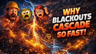 Why Blackouts Cascade So Fast
