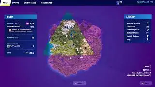 Playing Fortnite Chapter 7