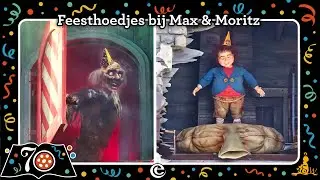 [#Efteling] 🎉 70 jaar: Feesthoedjes bij Max & Moritz