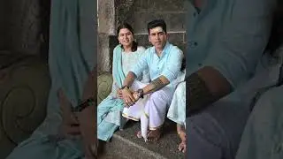 Actress Sangeetha, Singer Krish with their Daughter Shivya