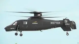 Sikorsky S 97 Raider Helicopter - Test flight
