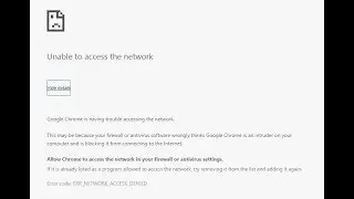 How to Fix Your Internet Connection Was Interrupted  ERR NETWORK CHANGED in Google Chrome Browser
