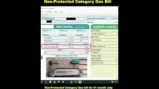 659.Non-Protected Category in Gas Bill|Fixed Charges in Gas Bill|SNGPL|SSGC|Utility Bills