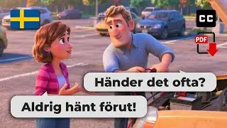 Learn Swedish Easily – 🚗 Jumpstart a Dead Battery | Beginner Level Conversation