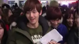 [FoxBaek] 130116 Baekhyun ICN AIR