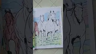 Horse Life Coloring Pages #coloringbooks #coloringpages #artandcraft #coloringbookpage #coloringbook