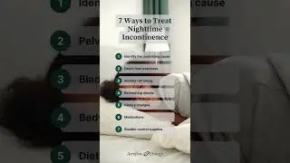 7 Ways to Treat Nighttime Incontinence #incontinence #diapers #sleepproblems