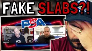 Fake Slabs & Trimmed Sports Cards 🚨