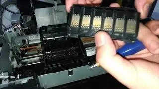Re assemble T60 Printer Head