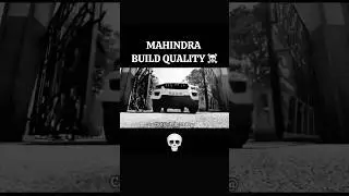 Maruti Suzuki Build Quality🤡 vs Mahindra Build Quality☠️| #shorts#viralvideo#trending
