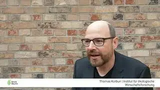 Bits & B&auml;ume 2018: Thomas Korbun vom Institut f&uuml;r &ouml;kologische Wirtschaftsforschung (I&Ouml;W)