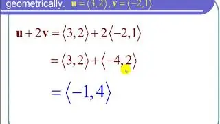 Arithmetic of Vectors Algebraically and Geometrically