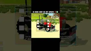 DJ ROAD ROOF ON OFF UPDATE 💯✅ INDIAN VEHICLES SIMUTOR 3D GAME #indiantractor3d #youtubeshorts