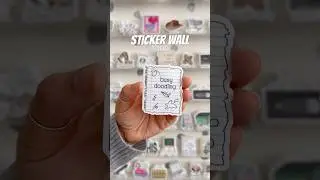 Doodle sticker #doodle #doodles #stickers #sticker #doodleart #howto  #shorts #yt #stickershop #fun