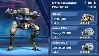mech arena zephyr voltaic rpg 8 | mech arena gameplay | mech arena