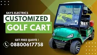 Customized Electric Golf cart in India || Golf Car for Golf ⛳️