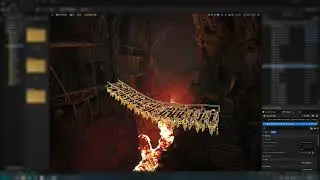 PCG Bridge + Lava Shader