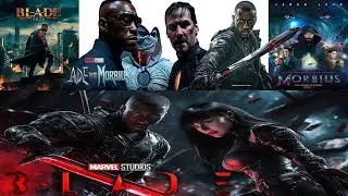 Blade Vs Morbius Blood War 2026 First Trailer Mahershala Ali Jared Leto