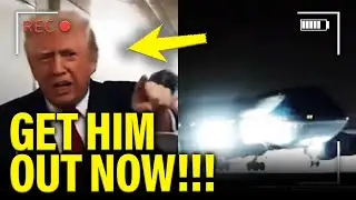 Trump has DISASTER LANDING to DC as ALL PLANS DESTROYED