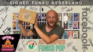 FUNKO POP SHOPLOG | Unboxing Mystery Box | Signed Funko Nederland | Triple Chance - Giveaway Alert!
