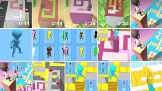 Stacky Dash - All Levels Gameplay Level 287(android/ios)